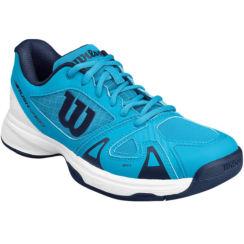 Wilson Rush Pro 2.5 Junior Tennis Shoe Blue/white