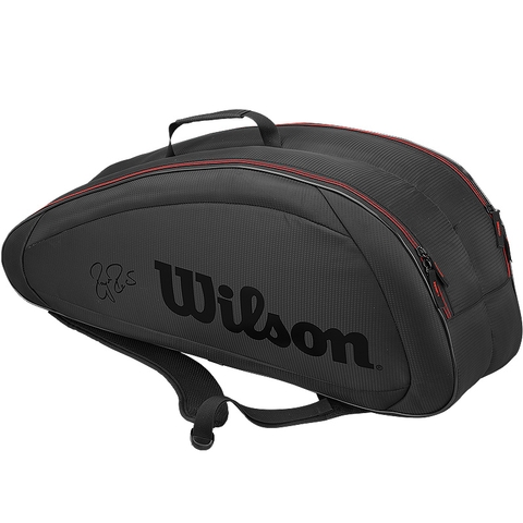 Wilson Federer Team 6 Pack Tennis Bag Wilson Federer Team 6 Pack Tennis Bag