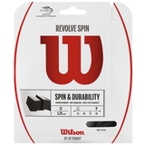  Wilson Revolve Spin 17 Tennis String Set - Black