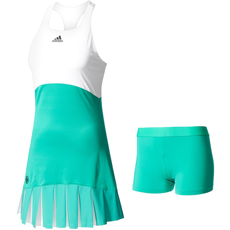 Adidas RG OnCourt Women's Tennis Dress Green/white