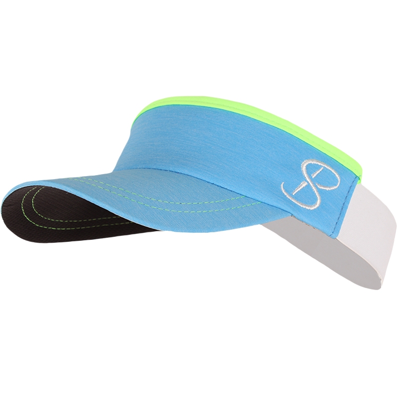 Sofibella Elastic Women's Tennis Visor Skyblue