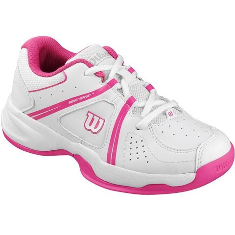 Wilson Envy Junior Tennis Shoe Pink
