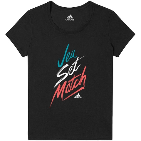 adidas tennis graphic tee