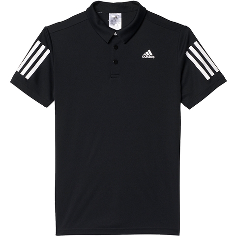 Adidas Club Boy's Tennis Polo Black/white
