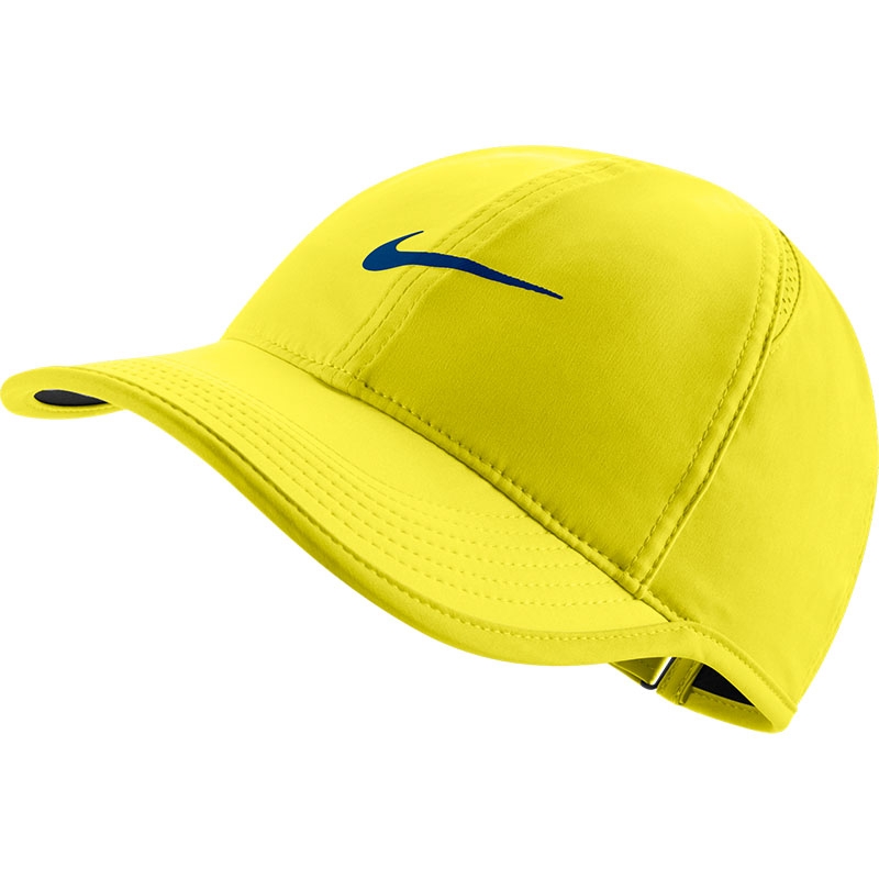 yellow nike cap