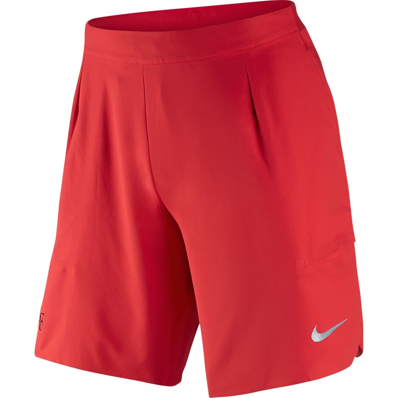 Nike RF Flex Ace 9 Mens Tennis Short Red