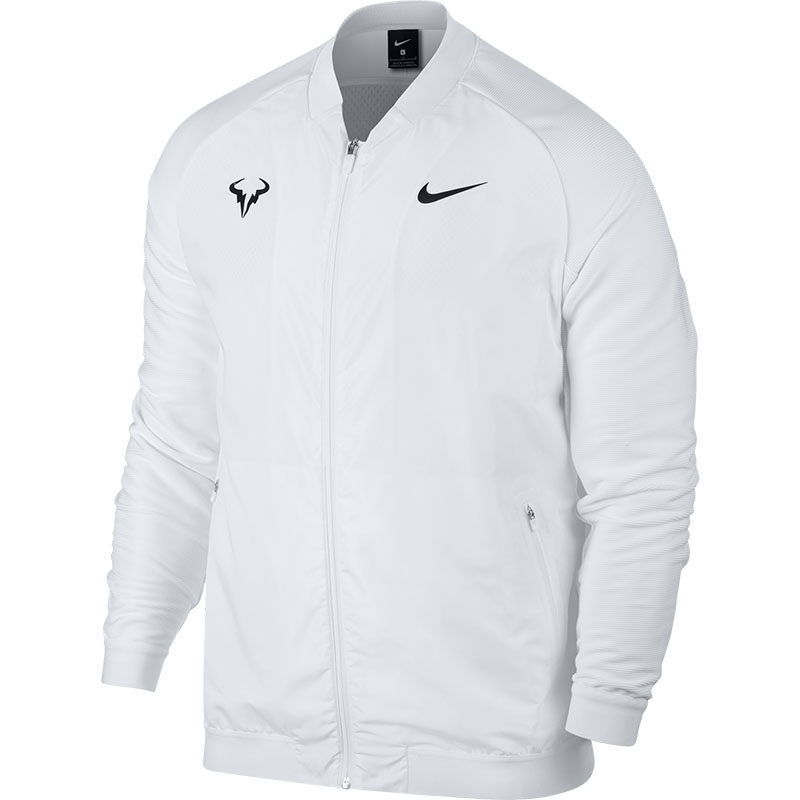 Nike Rafa Premier Men's Tennis Jacket White