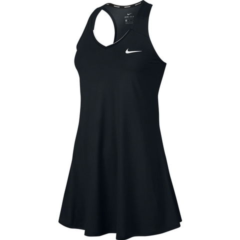 all black nike dress