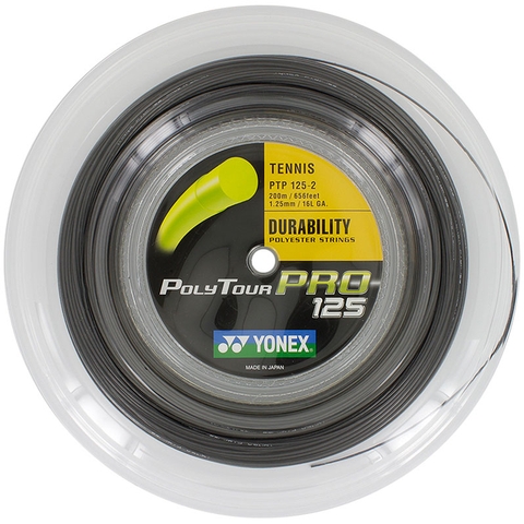 Yonex Poly Tour Pro 125 Tennis String Reel Graphite