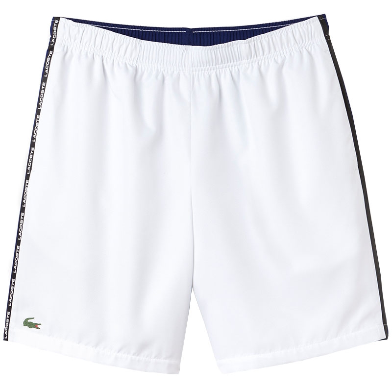 Lacoste Sport Taffeta Men's Tennis Short White/blue