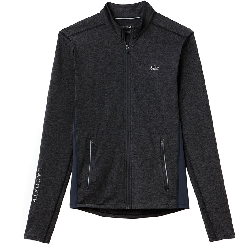 Lacoste Full Zipper Men's Tennis Jacket Grey