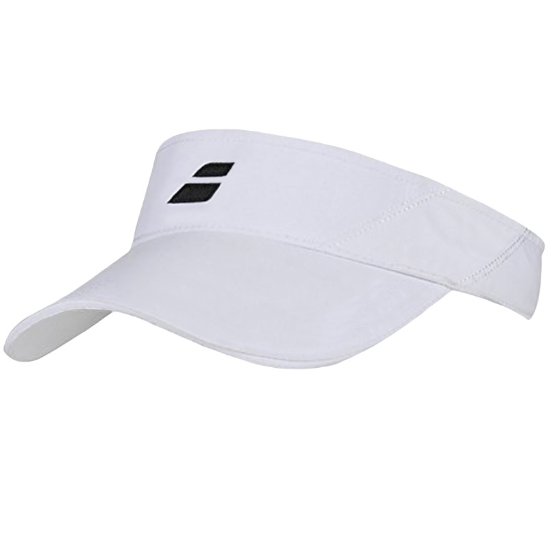 Babolat Basic Logo Youth Tennis Visor White