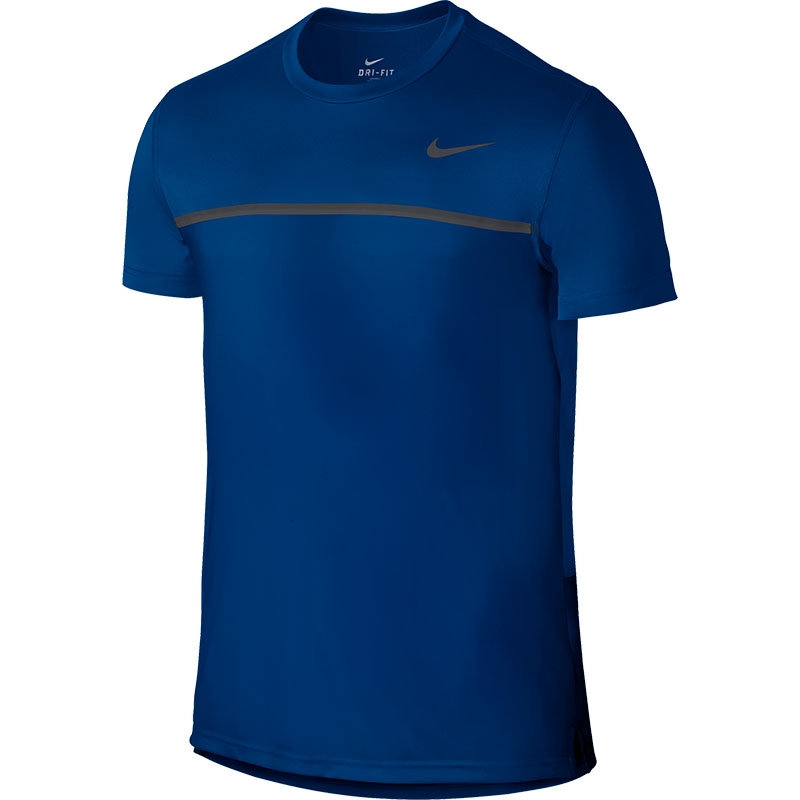 Nike Challenger Men's Tennis Crew Bluejay