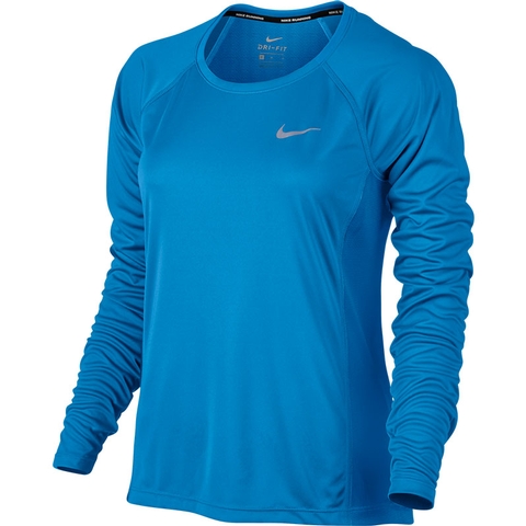 nike miler long sleeve top