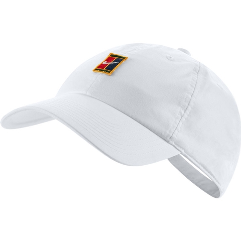 white nike tennis hat