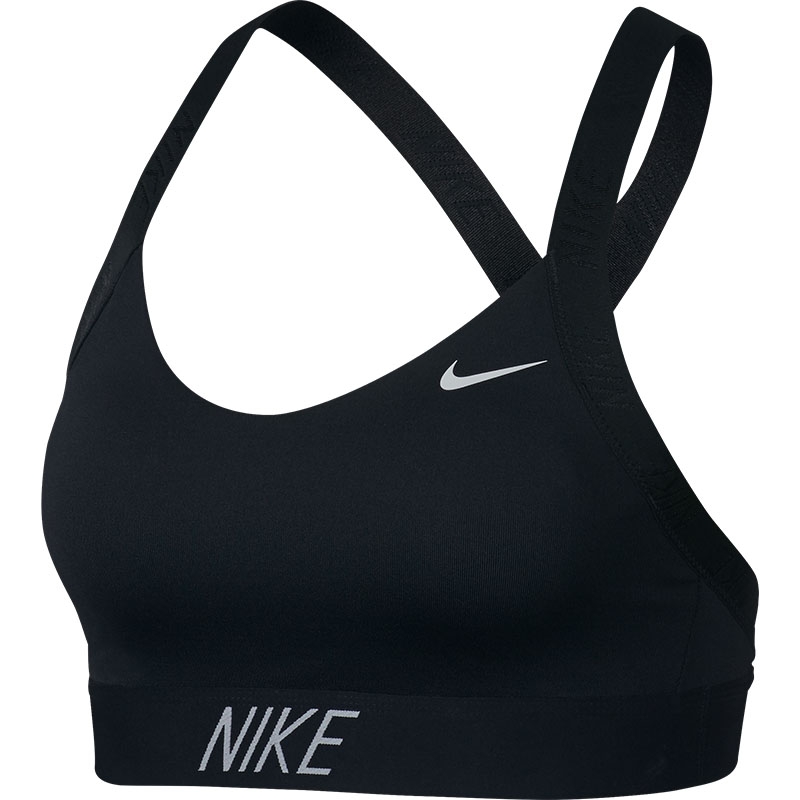 Nike Pro Indy Logo Women's Bra Black