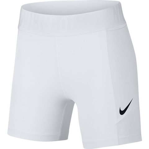 nike tennis shorts white