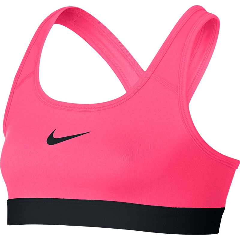 Nike Pro Sport Girl's Bra Pink/black