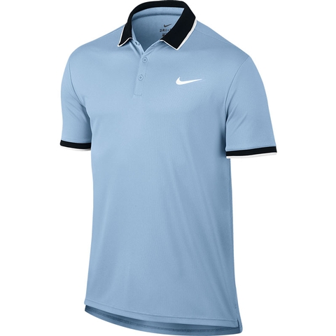 Nike Court Dry Team Men's Tennis Polo Hydrogenblue/black