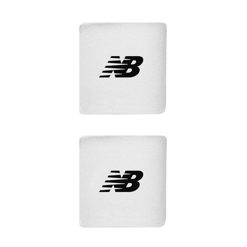 New Balance Small Tennis Wristband White