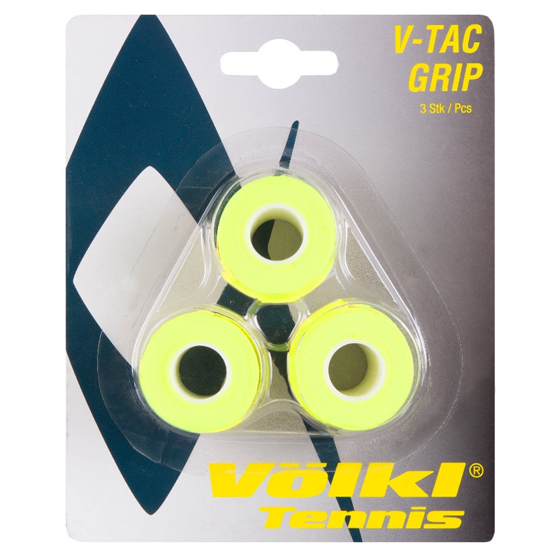 Volkl VTac Overgrip 3 Pack Neonyellow