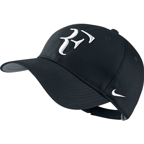 Poder mecanógrafo Distribución Nike RF Hybrid Legacy Men's Tennis Hat Black/white
