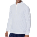  Bloquv Mock Zip Men's Top