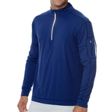  Bloquv Mock Zip Men's Top