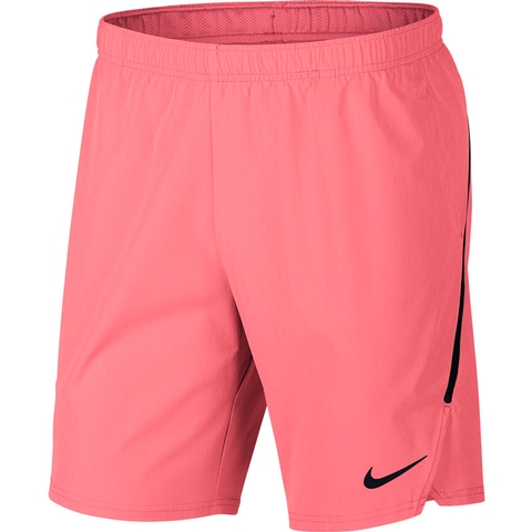 Nike Flex Ace 9 Men's Tennis Short Lava 