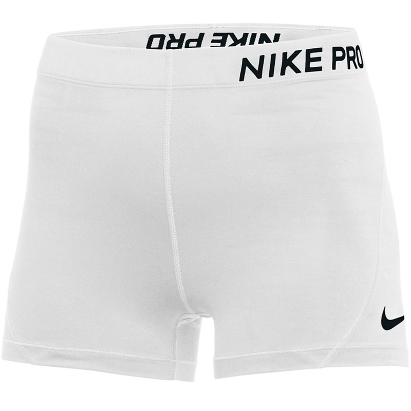 white nike pros women's