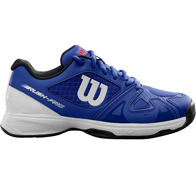 Wilson Rush Pro 2.5 Junior Tennis Shoe Blue/white