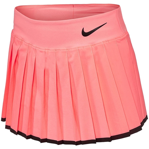 Nike Victory Girl's Tennis Skirt Lavaglow