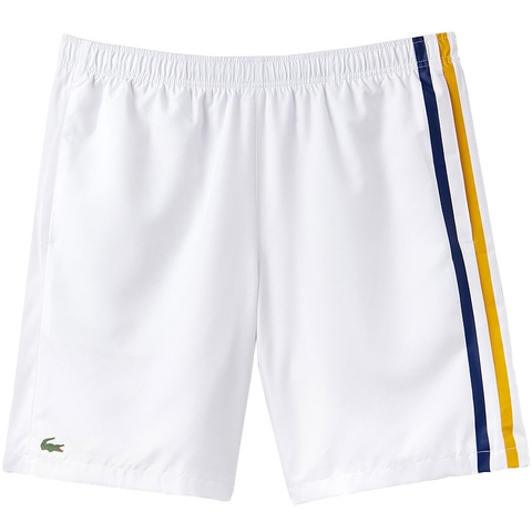 Lacoste Woven 8 Mens Tennis Short White 