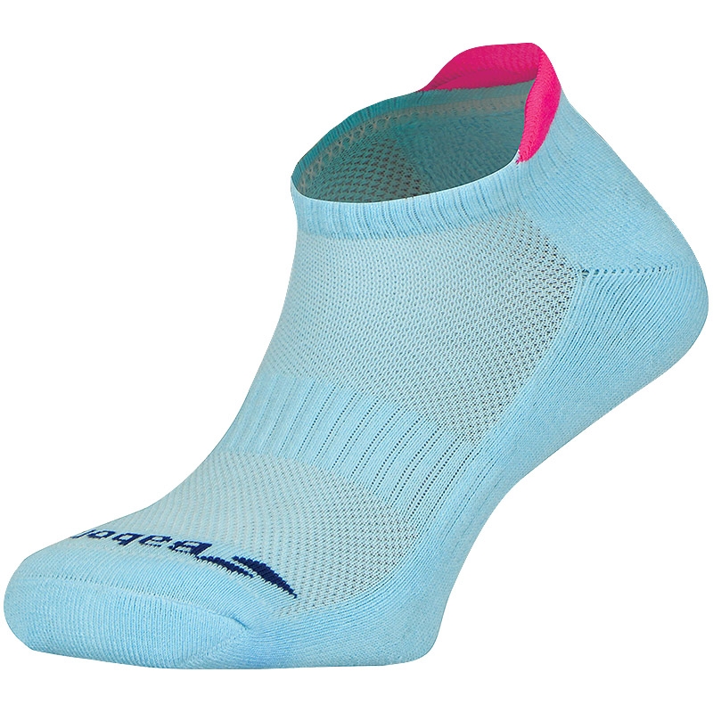 Babolat No Show Women's Tennis Socks Clearwater/pink