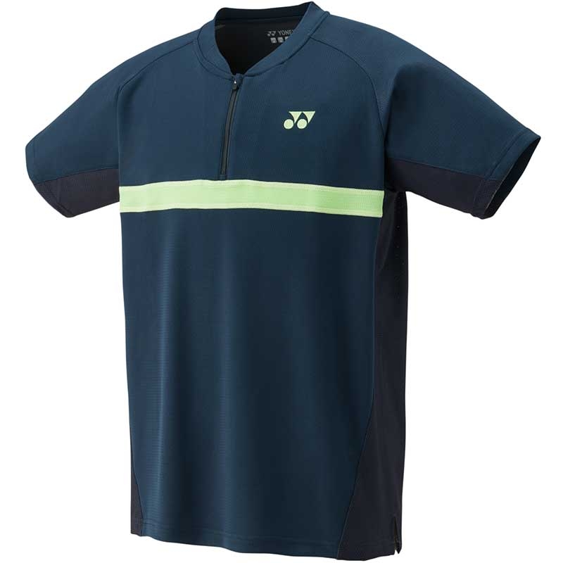 Yonex Tournament Men's Tennis Crew Charcoal/green