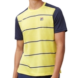 Fila Legend Space Dye Stripe Men's Tennis Crew