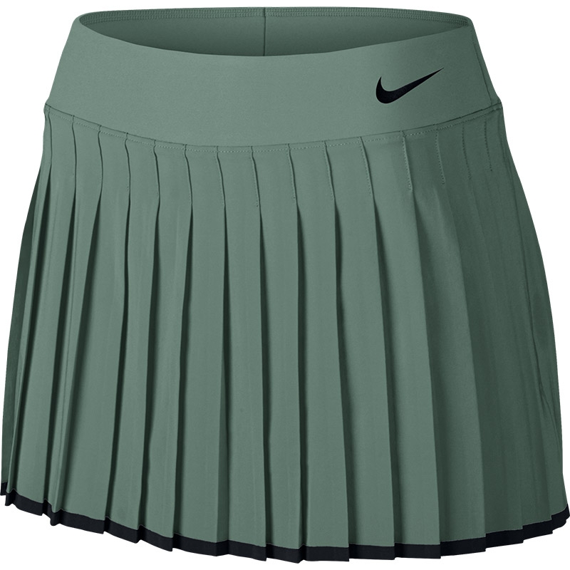 Nike Victory Women's Tennis Skirt Claygreen/black