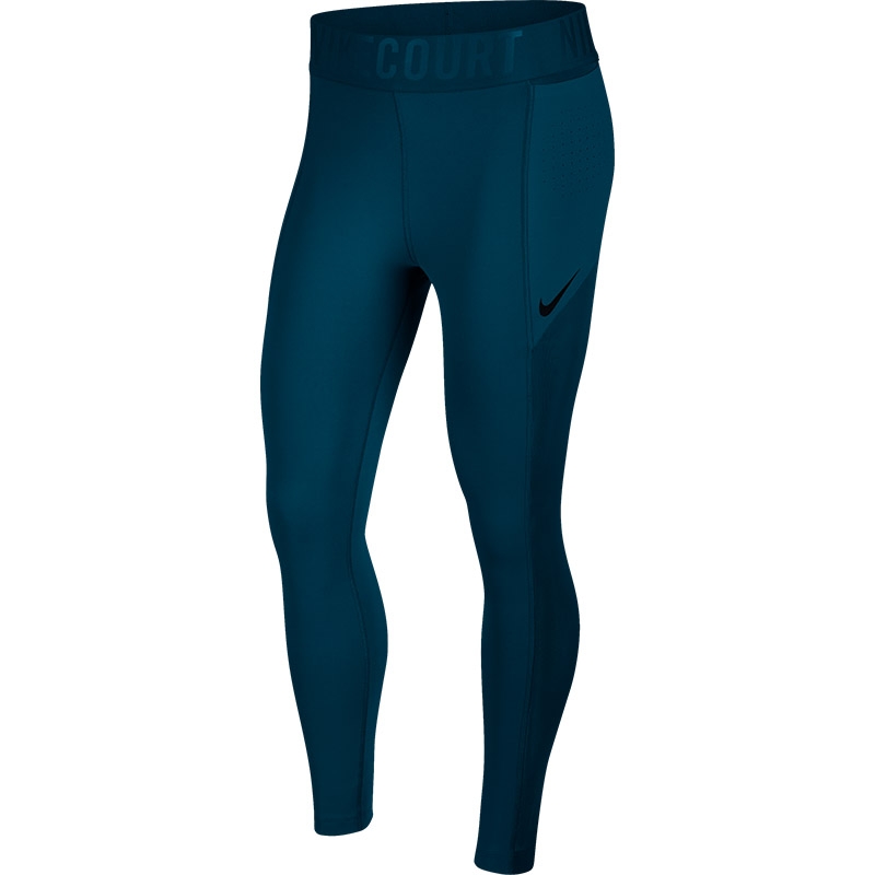 Nike Court Power Women's Tennis Tights Blueforce/black