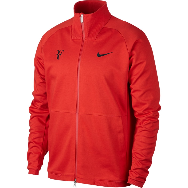 Nike Premier RF Men's Tennis Jacket Habanerored/grey
