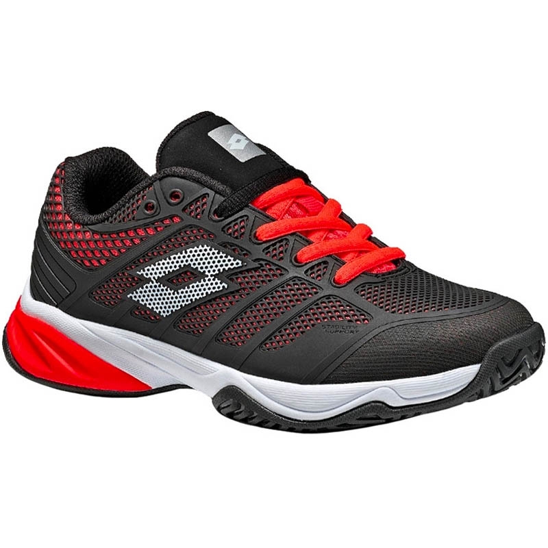 Lotto Viper Ultra II Junior Tennis Shoe Orange/black