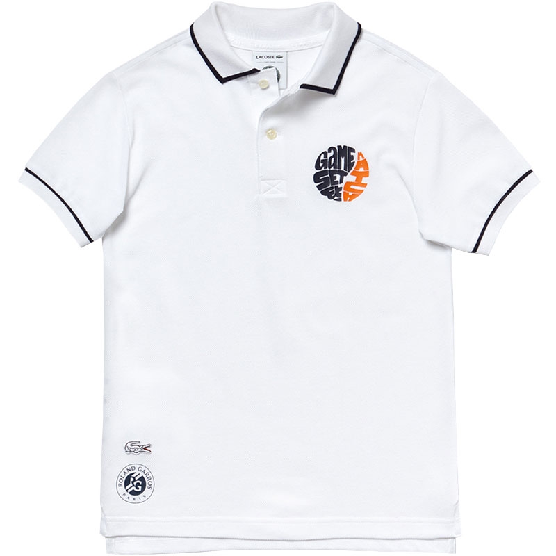lacoste roland garros tennis polo shirt