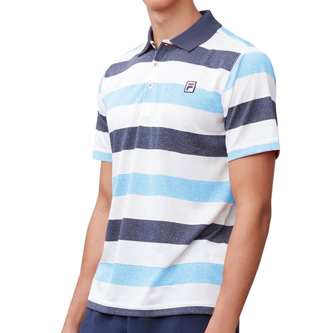 fila striped polo