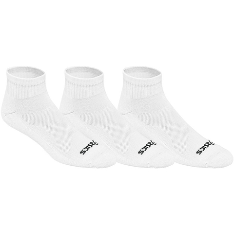 asics men's cushion quarter pack socks