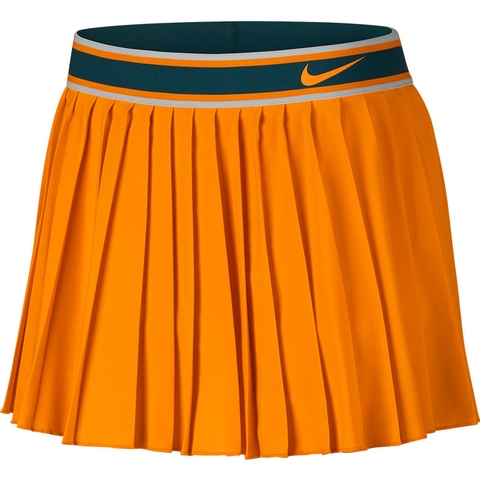 nike tennis skirt orange