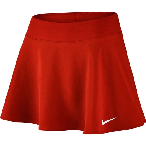 nike tennis skirt red