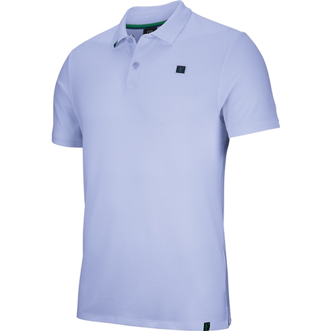 Nike RF Men's Tennis Polo Aluminum