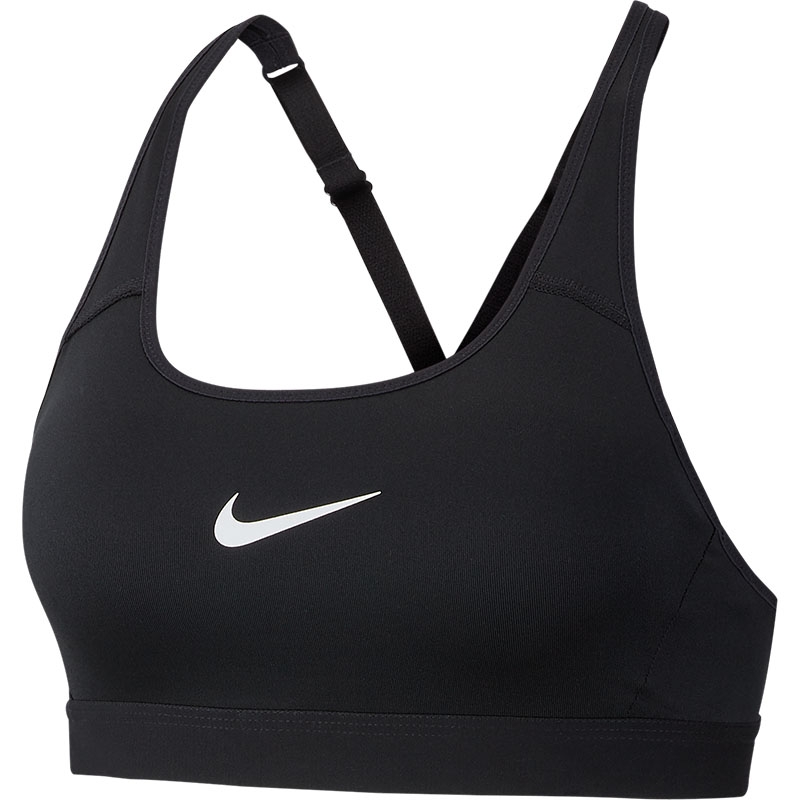Nike Clasic Strappy Sport Women's Bra Black/white
