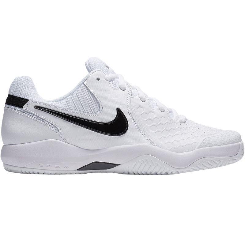 men's nike black and white tennis shoes