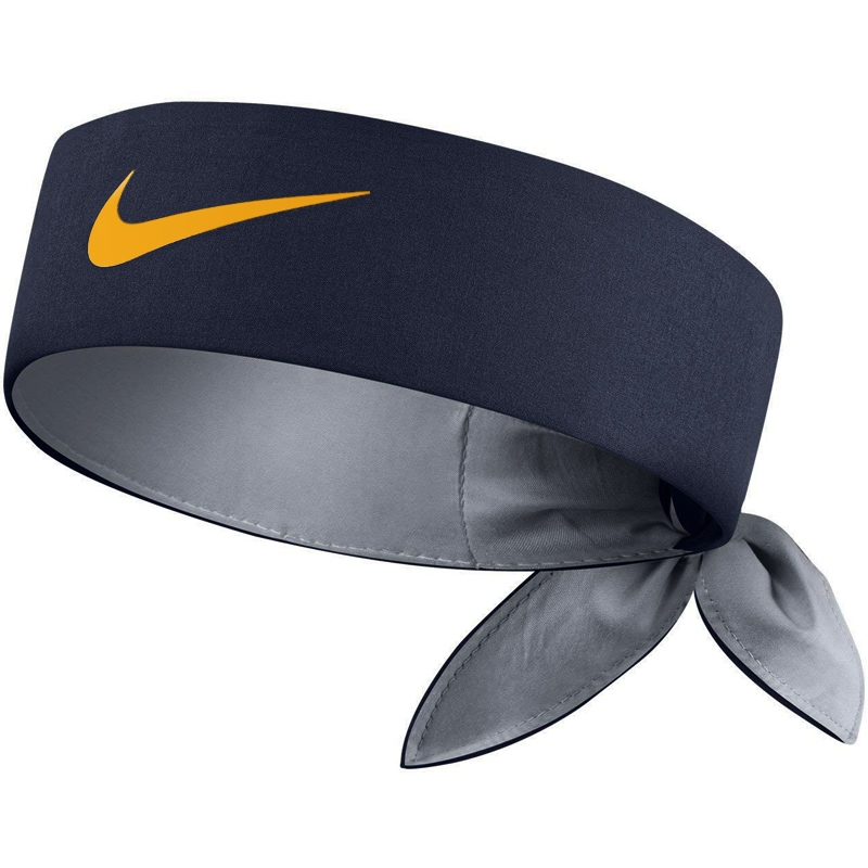 Nike Tennis Headband Blue/orangepeel