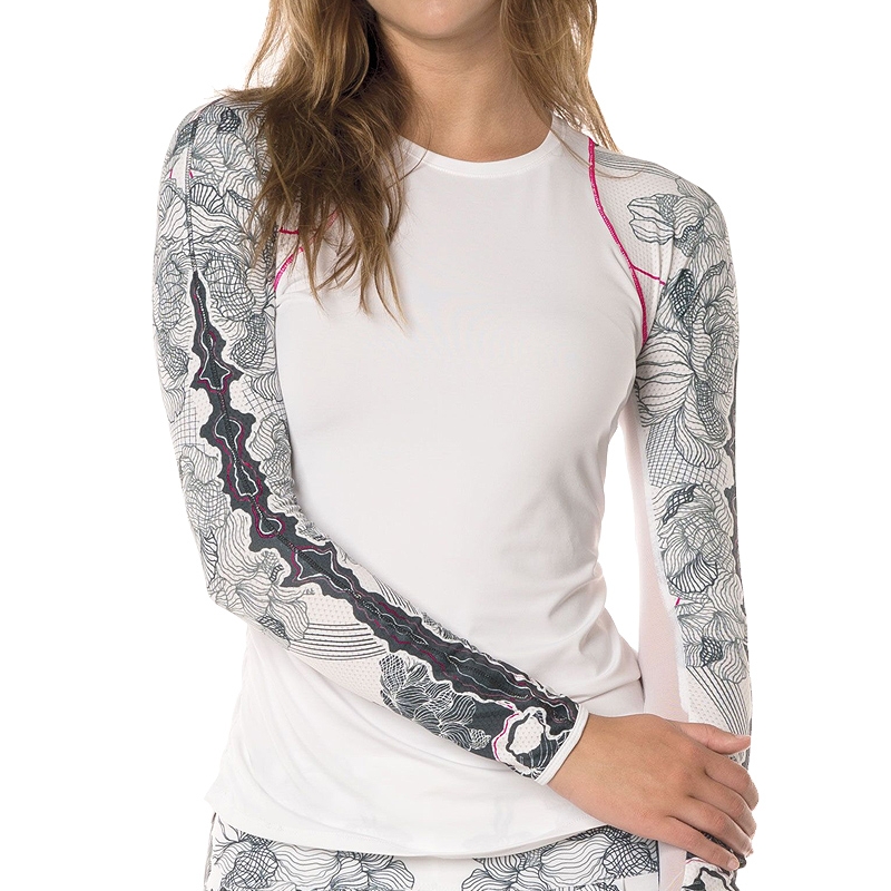 lucky in love off the charts long sleeve women s tennis lucky in love off the charts